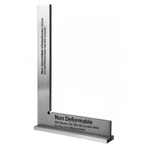 Ttake Ensemble de carrés non déformables 250x165 en métal durable pour mesures de précision - Product Image 2
