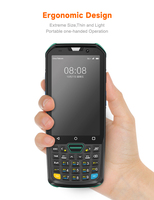 Terminal POS Portátil Industrial Resistente NORGEE Modelo 4, Octa-core, Pantalla de 4 Pulgadas, Escáner Inalámbrico de Códigos QR 2D, IP67 Robusto