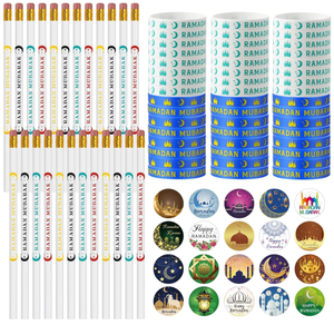 <span class=keywords><strong>Eid</strong></span>/ramadan Mubarak สายรัดข้อมือซิลิโคนป้ายดินสอสติกเกอร์มุสลิมอุปกรณ์สำหรับของขวัญสำหรับผู้ใหญ่เด็ก - Product Image 3