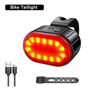 Wholesale Cycling Front Rear Light Set Bike USB <b>Charge</b> Headlight Waterproof LED Taillight - Product Image 4