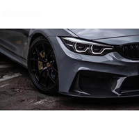 Kit carrosserie de pare-chocs avant en fibre de carbone style 3D, compatible avec BMW M3/M4 F80/F82 (modèles 2014-2020)