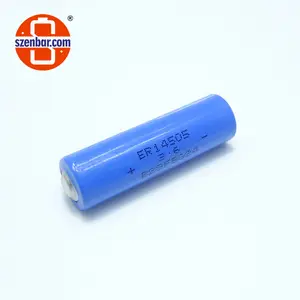 Original ER14505 Li-ion battery 3.6v AA 2400mAh Cylindrical Mercury Free