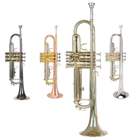 Factory Direct Sale Custom Cheapest High Quality Professional Brass Bb Trumpet Instrument
