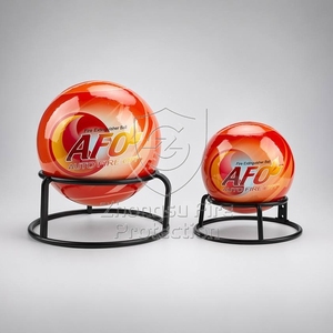 <span class=keywords><strong>Dispositivo</strong></span> Antincendio Automatico a Sfera con Estinguente Chimico Secco ABC da 0,5kg e 1,3kg, Certificato BSI EN3-7, Montaggio a Parete - Product Image 1