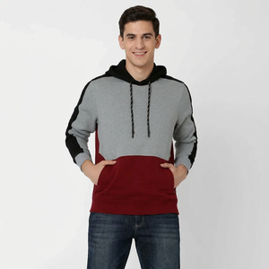Pulls à capuche et sweat-shirts pour hommes grande taille à col rond, avec logo brodé personnalisé, vente en gros - Product Image 1