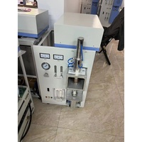 Analyseur de carbone et de soufre infrarouge haute fréquence de bureau, machine d'analyse électronique du carbone, du fer et du soufre dans l'acier