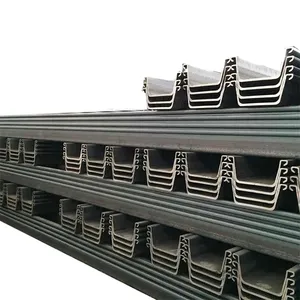 Upto 4mm To 12mm Steel Sheet Piles Cold Roll Forming Machine A Large Number Of Spot Steel Sheet Pile