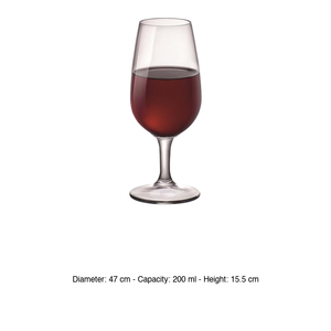 แก้วชิมไวน์ Bormioli Rocco Riserva ขนาด 20 ซล. สูง 15.5 ซม. เส้นผ่านศูนย์กลาง 4.7 ซม. - Product Image 3