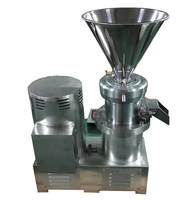 Machine automatique de fabrication de beurre de cacahuète 200 kg/h / ligne de production de sauce aux amandes / machine de traitement de broyage de cacahuètes pour confiture