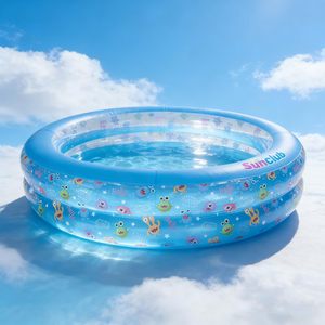 Hot Sale Kids Inflatable <b>Pool</b> 74 Inch Large BPA Free Backyard Swimming <b>Pool</b> For Children Ages 3 Plus Outdoor Summer - Product Image 1