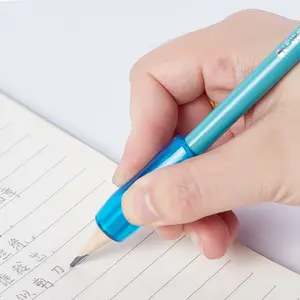 4 टुकड़े बच्चों लेखन Helpers प्रशिक्षण कलम पकड़ आसन सुधार उपकरण पेंसिल पकड़ती