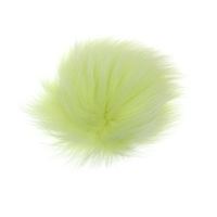 12 Farben Gefärbtes Polarfuchshaar für Fliegenbinden, Fuchsschwanz für Lachs- und Forellenfliegen, Haarflügel für Röhrenfliegen, Angelbindematerialien