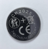 Pile bouton au lithium Litobat CR2032/CR2450/CR2050/CR2025 conforme à la norme ROHS pour outils électriques