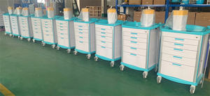 BT-MY23 बीसरन अस्पताल एब्स के हाथ कार्ट्स मेडिकल मेडिसिन ट्रॉली आपातकालीन क्रैश कार्ट कीमत - Product Image 4