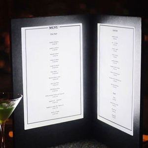 Cubierta de Menú Luminosa para Restaurantes, Bares y Discotecas, Porta Menús con Iluminación de Mesa - Product Image 1