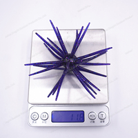 NOUVEAU Leurre Souple OEM Direct Usine Ball of Fuzz 20mm PVC Salt Sink, Leurre de Pêche Simulant un Hérisson de Mer pour le Bar