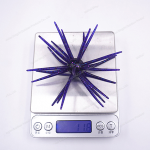 NUOVO <span class=keywords><strong>Esche</strong></span> Artificiali Morbide <span class=keywords><strong>in</strong></span> PVC da 20mm a Forma di Palla di Spugna, <span class=keywords><strong>Esche</strong></span> Simulate a Forma di Riccio Marino <span class=keywords><strong>per</strong></span> la <span class=keywords><strong>Pesca</strong></span> al Black Bass, Direttamente dalla Fabbrica OEM - Product Image 3
