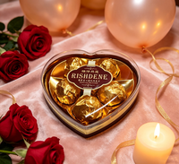 Coffret de Chocolats en Forme de Cœur Luxe Cadeau Romantique Anniversaire pour Femme