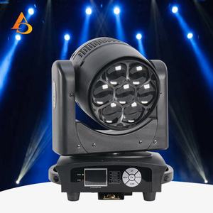 7*40W RGBW Bee Eye LED Zoom Wash Moving Head Lights 7R Beam Moving Head Spot Light pour DJ et Mariages - Product Image 1