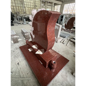 HZX Simple Design Granite Tombstone and Monuments <strong>Cheap</strong> Ruby Red Granite <strong>Grave</strong> Stone <strong>Headstone</strong> - Product Image 5