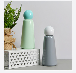 500ml Ins 304 thép không gỉ phích cup <span class=keywords><strong>lund</strong></span> sáng tạo ngoài trời hai lớp nước đáng yêu Ins áp suất không khí nhiệt lưu trữ lạnh - Product Image 6