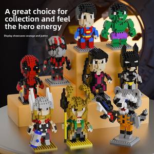 Set <span class=keywords><strong>de</strong></span> Figuras <span class=keywords><strong>de</strong></span> Acción Coleccionables <span class=keywords><strong>de</strong></span> Superhéroes, <span class=keywords><strong>de</strong></span> Plástico ABS, Educativas, para Armar, Bloques <span class=keywords><strong>de</strong></span> Construcción, Juguete <span class=keywords><strong>de</strong></span> Construcción <span class=keywords><strong>de</strong></span> Modelos para Niños y <span class=keywords><strong>Niñas</strong></span> - Product Image 5