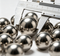 Billes de roulement en acier inoxydable polies sur mesure CNC, résistantes à l'usure, composants industriels et de machinerie