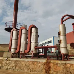 Hoàn toàn liên tục tự động plc15 TPD/20 TPD nhiệt phân nhà máy chi phí tại Trung Quốc cho lốp tái chế nhiên liệu dầu