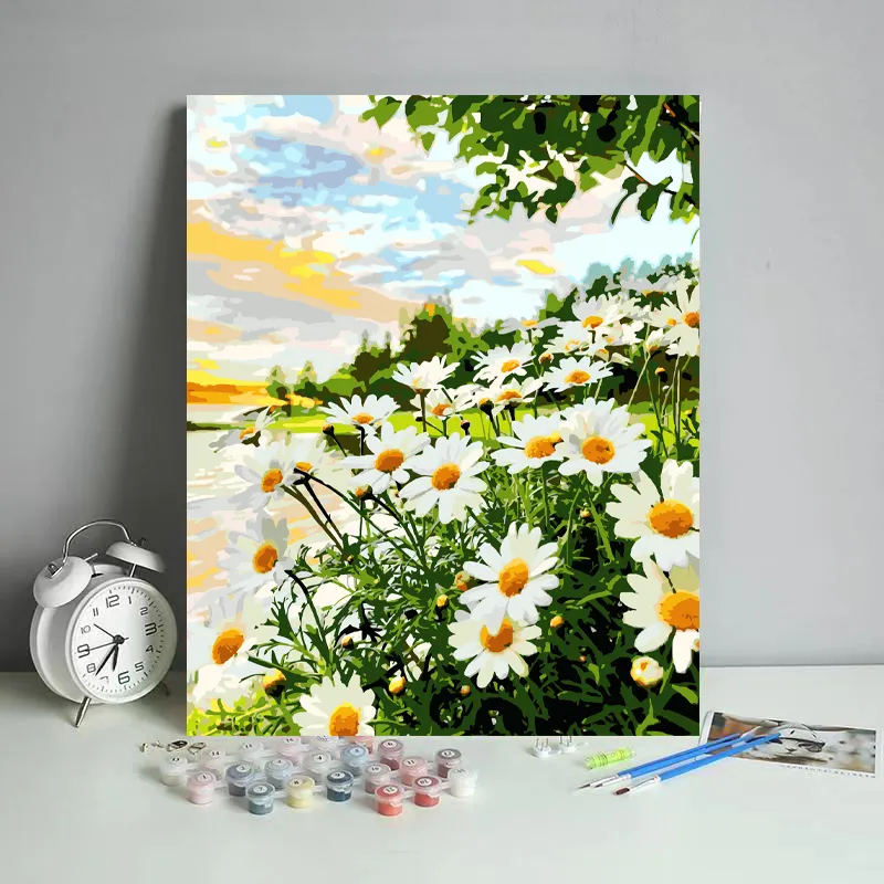 Popular Painting By Numbers Do It Yourself Digital Painting Handpainted Wall Art Home Decoration Factory Wholesale