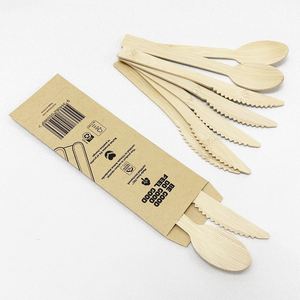 Custom Prining Restaurant <b>Knife</b> Fork Chopstick Spoon Paper Bag Disposable Cutlery Utensil Holder Bags - Product Image 3