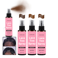 Kit d'Installation Étiquette Privée: Colle pour Perruques Personnalisée, Bâtonnet de Cire Imperméable, Spray Teinté, Mousse Fondante, et Contrôle des Bébés Cheveux
