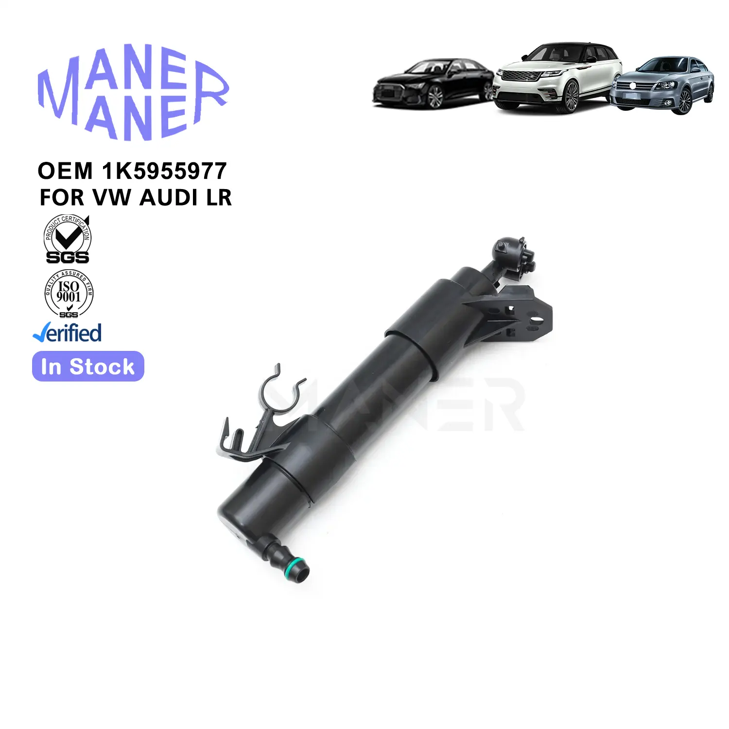 Sistem pendingin MANER manufacture produsen nozel pembersih lampu depan mobil buatan dengan baik untuk Volkswagen Audi