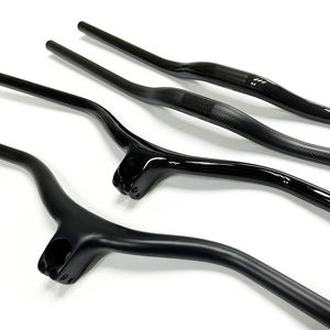 แฮนด์จักรยานเสือภูเขาน้ำหนักเบา แฮนด์คาร์บอนไฟเบอร์แบบกำหนดเอง - Product Image 2