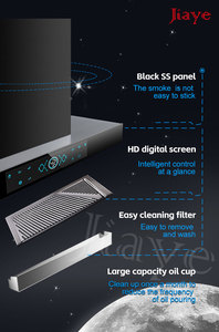 60cm T Shaped <strong>Island</strong> Kitchen Hood Smart Downdraft Grease <strong>Extractor</strong> <strong>for</strong> Household &amp; Hotel Range Hood - Product Image 6