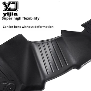 Hao <span class=keywords><strong>Liang</strong></span> 06-25 TPE 10Mm Dày 3Pcs Đầy Đủ Bộ Xe Thảm Sàn Thân Mat Cho Cho 2011-Thân Thiện Với Môi Chịu Mài Mòn - Product Image 2