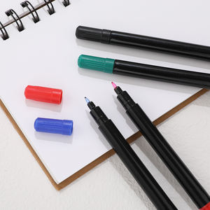 OEM personalizado al por mayor de secado rápido alcohólico rotulador permanente 4 colores Set para plástico madera piedra Metal marcado marcadores de arte - Product Image 6