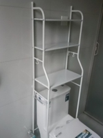 Étagère de toilette portable moderne à trois niveaux en fer imperméable, multifonctionnelle, rangement, bateau à voile, salle de bain, balcon, machine à laver