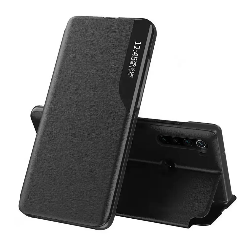 Étui de téléphone en cuir PU à vue dégagée pour Samsung Galaxy S23 S22U S22PLUS S22 A14 A73 A53 A24 A54 A34 F14 M54 M14 Couverture de téléphone portable