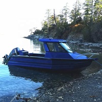Cabine de bateau certifié CE de 6.2m, bateau marin en aluminium, à vendre, australie