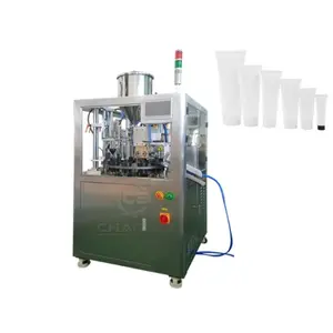 China Factory making Automatic 2600w Plastic Soft Toothpaste tube Ultrasonic plastic Tube Filling And Sealing Machine