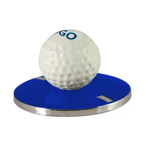 カスタム卸売ボールマーカーゴルフハットクリップバルクパーソナライズされたマグネットゴルフボールマーカーブランクメタル高級ゴルフギフトセット