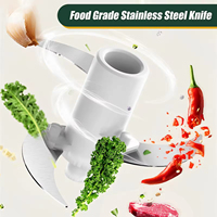 Offre Spéciale Portable et USB gingembre ail légumes hachoir électrique Mini mélangeur mélangeur bébé complément alimentaire Machine