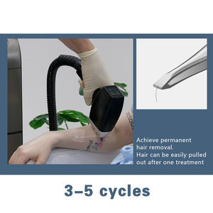 KM Beauty Hautanalyse 808nm Diodenlaser Haarentfernungsgerät Touchscreen-Handstücke Dauerhafte Haarentfernung Schmerzlos Eiskühlung - Product Image 6