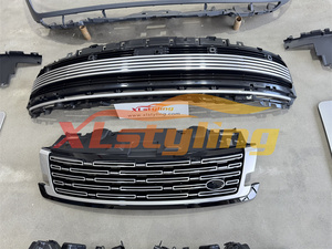 XLstyling partie de carrosserie de conversion de lifting de voiture de haute qualité pour pare-chocs avant Range Rover Vogue 2023 SV argent - Product Image 6