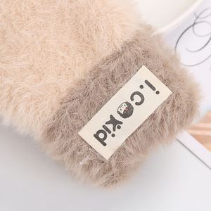 Guantes de Lana Tejidos para Niños de 2 a 7 Años, Guantes Infantiles Cálidos con Doble Capa de Forro Polar Grueso y Protección para los Dedos - Product Image 2