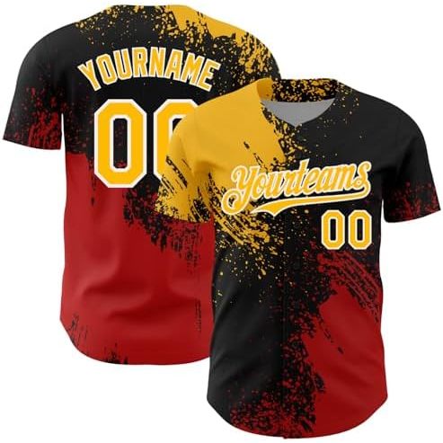 Yellow and Black and Red
