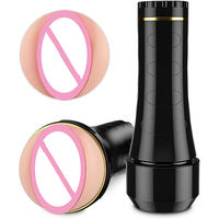 Masturbateur masculin haut de gamme pour hommes adultes, type 'Airplane Cup', avec simulation sexuelle phallique, jouet sexuel premium