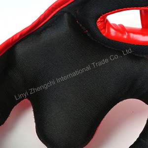 Protège-tête en cuir pour arts martiaux MMA <span class=keywords><strong>Casque</strong></span> de <span class=keywords><strong>boxe</strong></span> de combat Kickboxing avec cage en métal pour l'entraînement et la compétition - Product Image 5