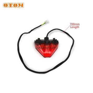 Conjunto de Luz Trasera y Soporte para Matrícula para Motocicleta <span class=keywords><strong>Enduro</strong></span> Todoterreno 2024 EXC EXCF XCW XCFW, Pantalla LED, Material Plástico - Product Image 2