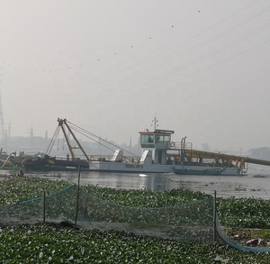 Draga a Suzione con Fresa Utilizzata per il Dragaggio Fluviale - Product Image 4